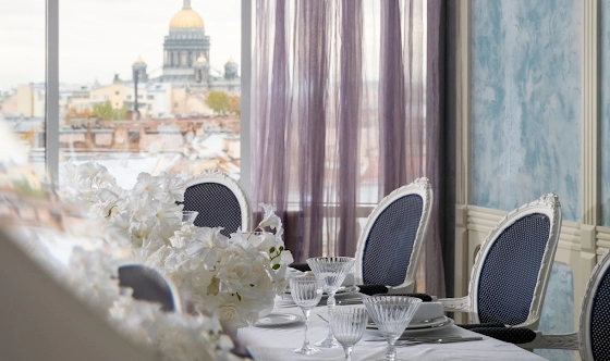 Фото №2 зала Зал "Голубая гостиная"