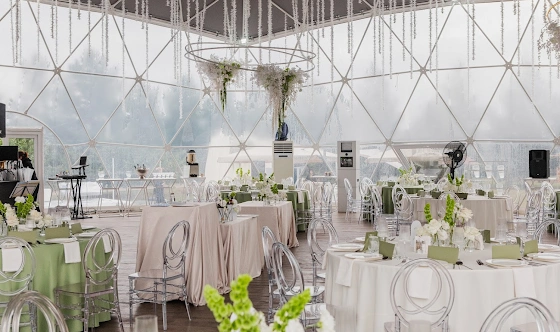 Фото №12 зала Шатер "Кристалл"