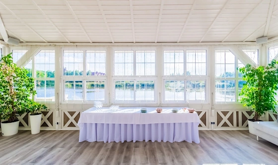 Фото №18 зала Стеклянная беседка