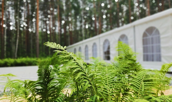 Фото №10 зала Шатёр «Кристалл»