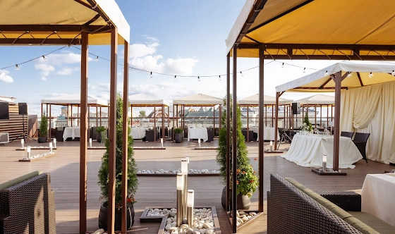 Фото №12 зала Ресторан на крыше "The Terrace"