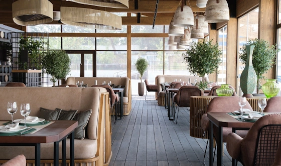 Фото №2 зала Новый летний ресторан Шале