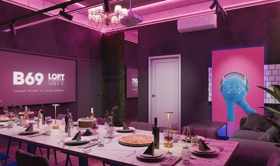 Фото №3 зала Лофт «Чики Пики»