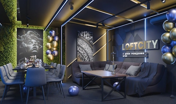 Фото №1 зала Лофт «Медуза»