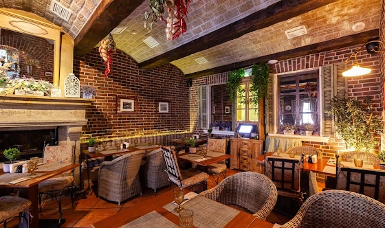 Фото №4 зала Зал с камином