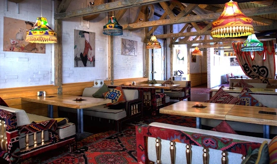 Фото №4 зала Зал с камином 