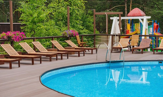 Фото №7 зала LOUNGE-ЗОНА у открытого бассейна 