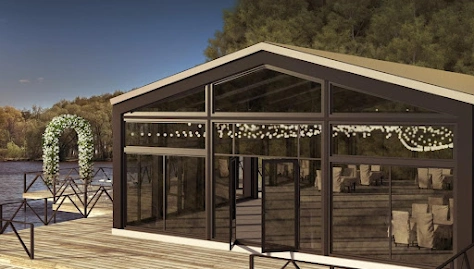 Фото №2 зала Стеклянная веранда 