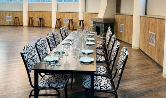 Фото №2 зала Зал с камином