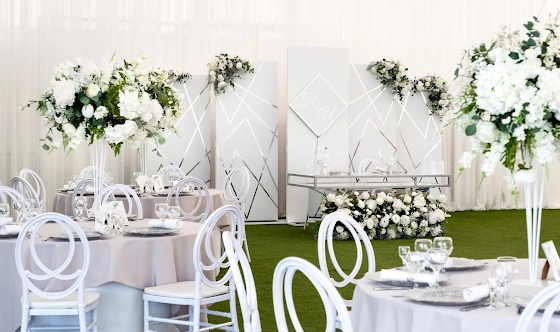 Фото №6 зала Шатер на газоне 