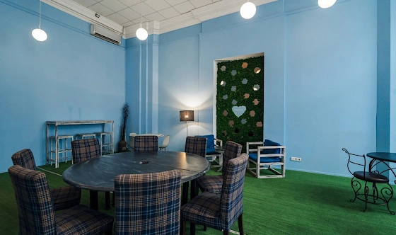 Фото №9 зала "Голубая гостиная" 