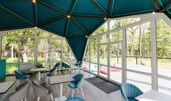 Фото №3 зала Ресторан «Топазовая Трапеза»