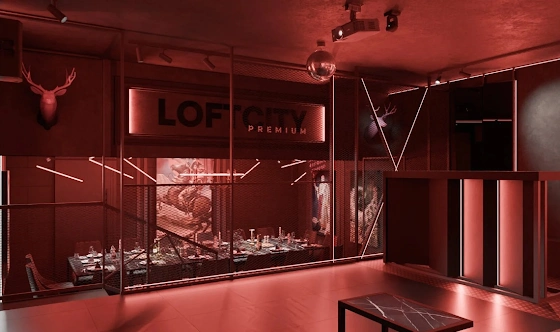 Фото №4 зала Лофт «Красная комната»