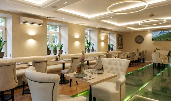 Фото №2 зала Зал с витражными окнами 