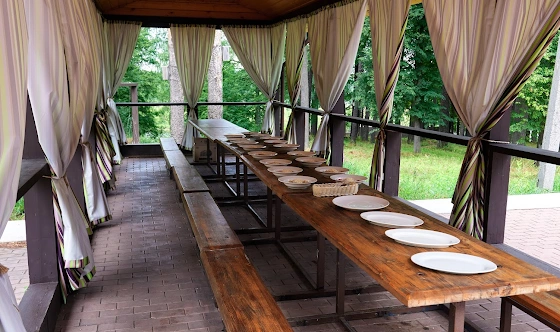 Фото №4 зала Открытая беседка