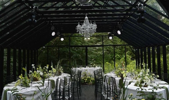 Фото №11 зала Стеклянная оранжерея