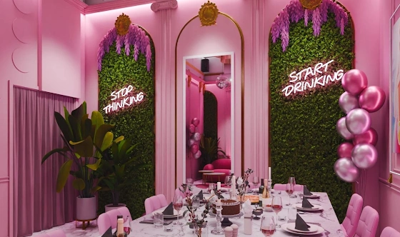 Фото №6 зала Лофт «Розовый фламинго»