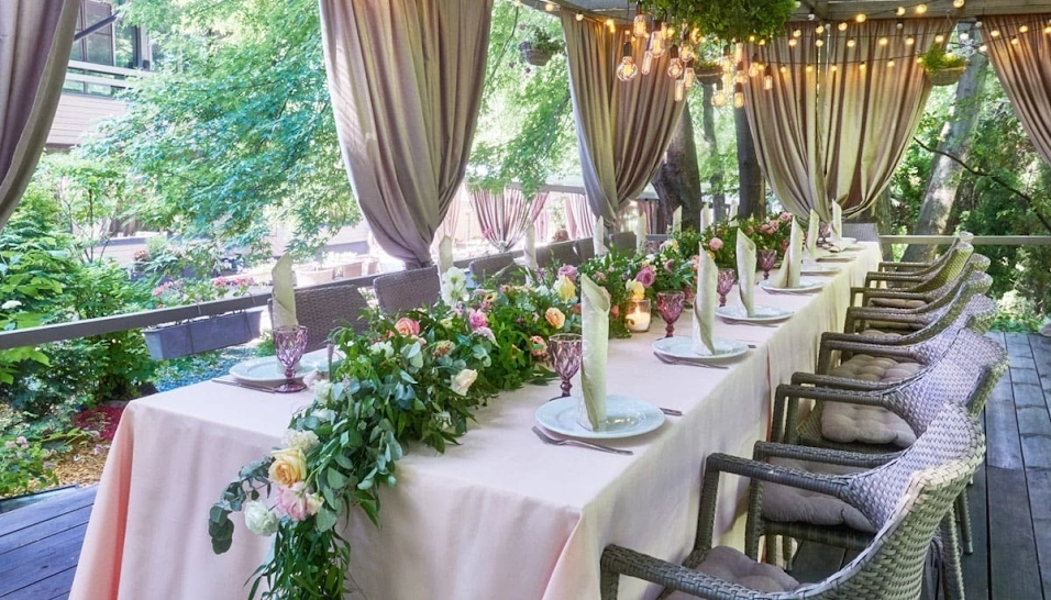 Фото №7 зала Шатер в саду