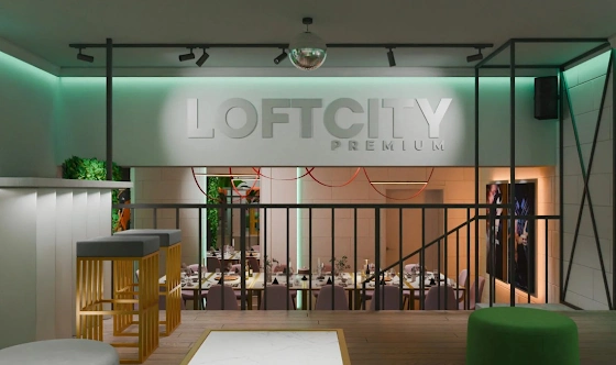 Фото №3 зала Лофт «Мята»