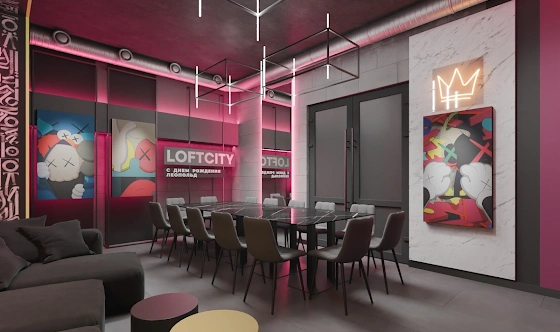 Фото №5 зала Лофт «Love is»