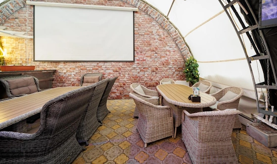 Фото №14 зала Круглогодичная веранда