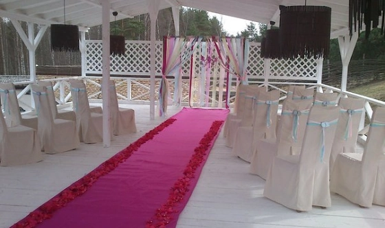 Фото №10 зала Беседка "ГРОТ" (Беседка для регистраций)