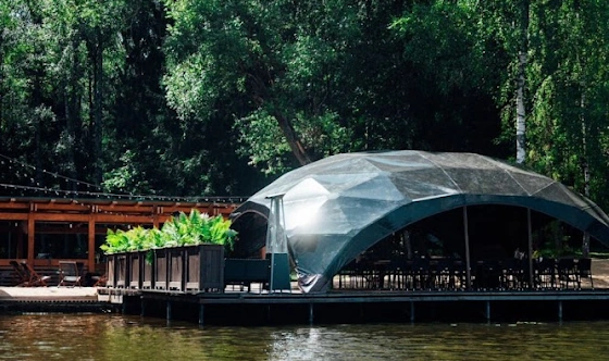 Фото №6 зала Сфера с баром у воды