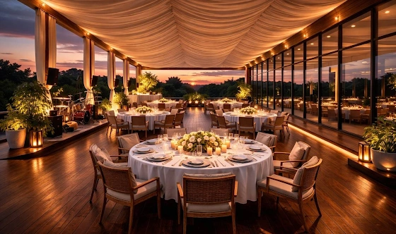 Фото №2 зала Летняя  терраса на крыше