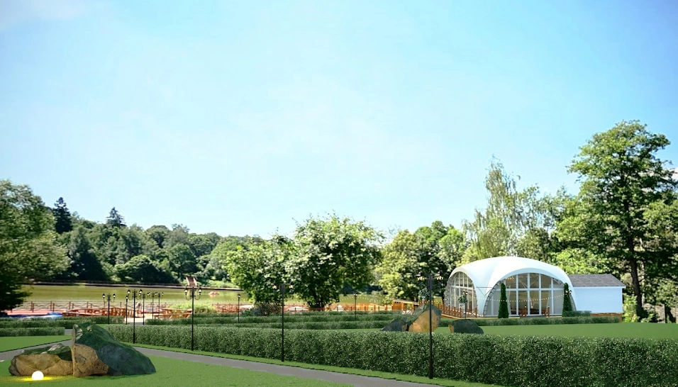 Фото №18 зала Шатер у озера