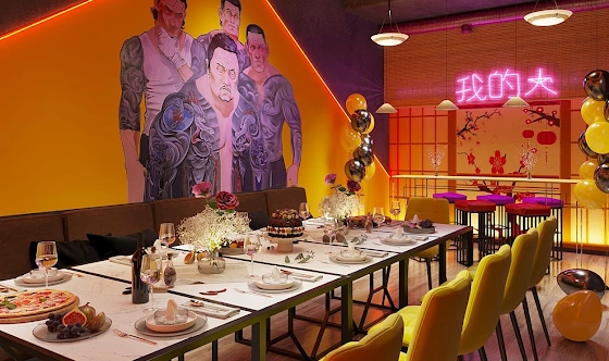 Фото №1 зала Лофт «Якудза»