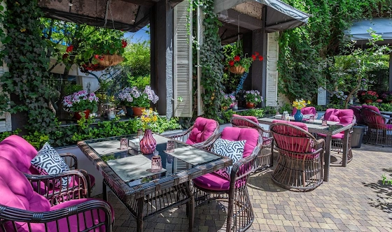 Фото №1 зала Летний дворик