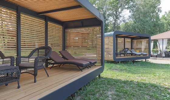 Фото №4 зала Летняя беседка 