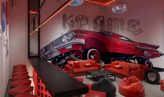 Фото №6 зала Лофт «Форсаж»