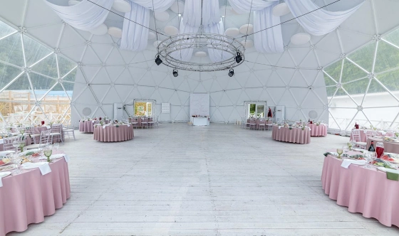 Фото №3 зала Шатер «Морская сфера»