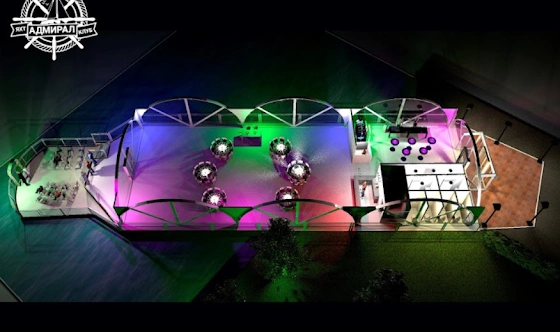 Фото №10 зала Ресторан «Причал»