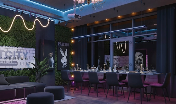 Фото №2 зала Лофт «Лунный свет»