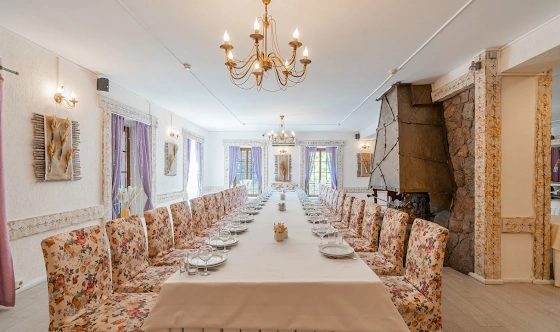 Фото №12 зала Каминный зал ресторана "Черемша"