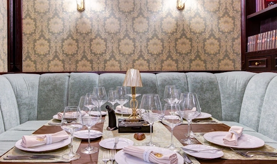 Фото №4 зала Малая VIP-комната или «Английская библиотека»