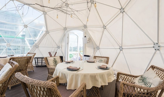 Фото №7 зала Иглу белая