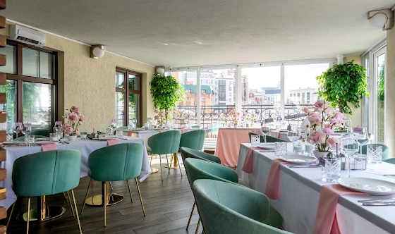 Фото №4 зала Терраса с панорамными окнами