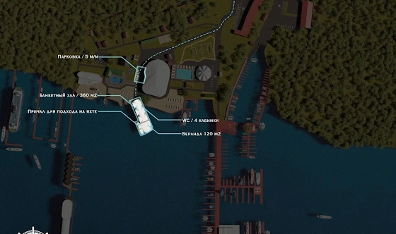 Фото №11 зала Ресторан «Причал»