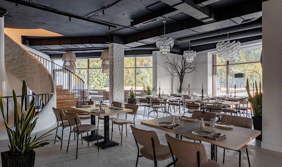 Фото №4 зала Зона у панорамного окна