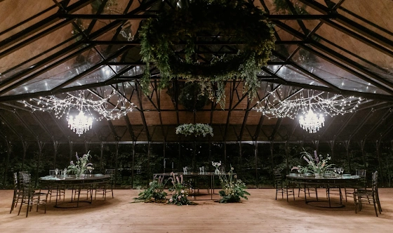 Фото №8 зала Стеклянная оранжерея