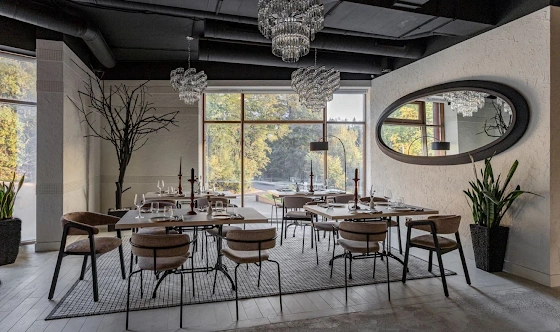 Фото №2 зала Зона у панорамного окна