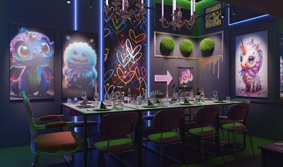 Фото №1 зала Лофт «Бабл Ти»