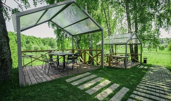 Фото №4 зала Беседки у шатра Omega