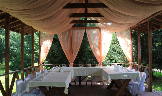 Фото №1 зала Беседка «В лесу»