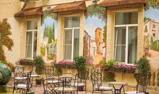 Фото №1 зала Веранда «Испанский дворик»