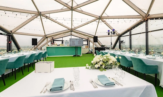 Фото №6 зала Крыша "Купол"