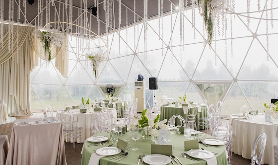 Фото №9 зала Шатер "Кристалл"